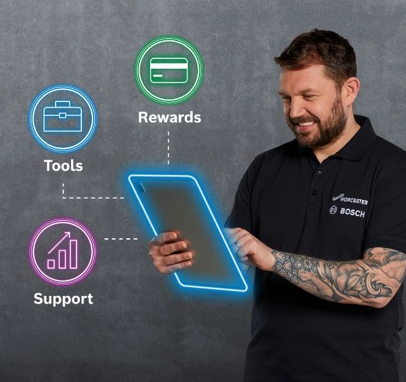 Vault graphic with installer